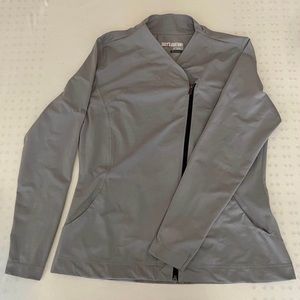 Grey’s Anatomy Gray Asymmetrical Scrub Jacket